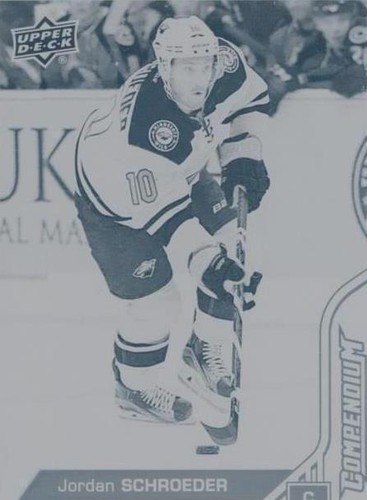 2016-17 Upper Deck Compendium - Jordan Schroeder #714