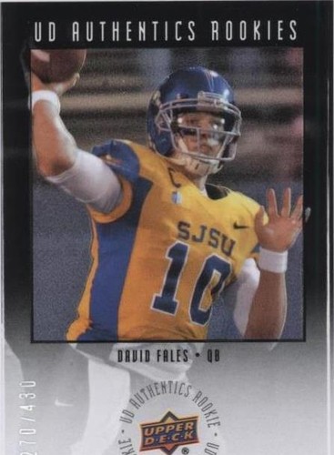 2014 Upper Deck David Fales #UA-50