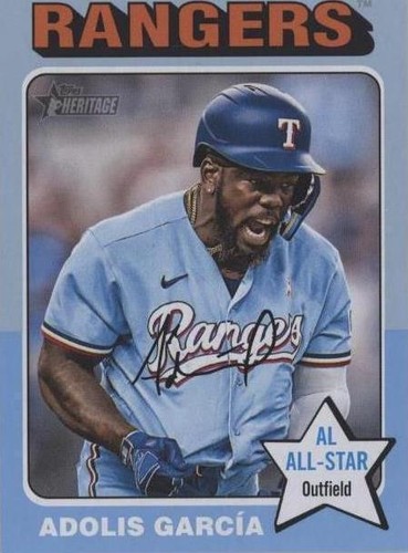 2024 Topps Heritage Mini - Adolis Garcia #86