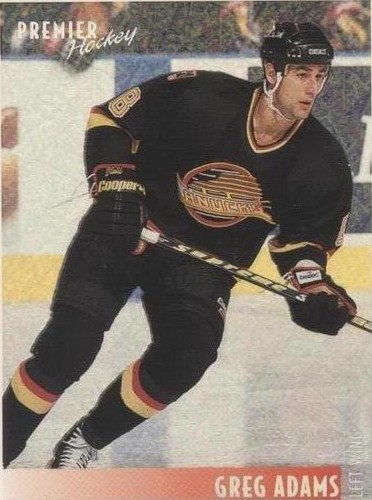 1994-95 Topps Premier - Greg Adams #414