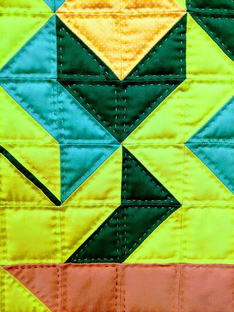 Flower Pot Wall Hanging Quilt 53