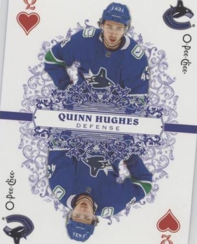 2022-23 O-Pee-Chee - Quinn Hughes #Q-HEARTS