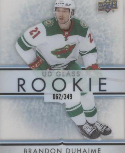 2021-22 Upper Deck Ovation - Brandon Duhaime #GR-23