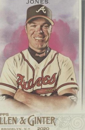 2020 Topps Allen & Ginter's - Chipper Jones #76