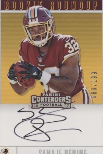 2017 Panini Contenders Samaje Perine #RR-SP