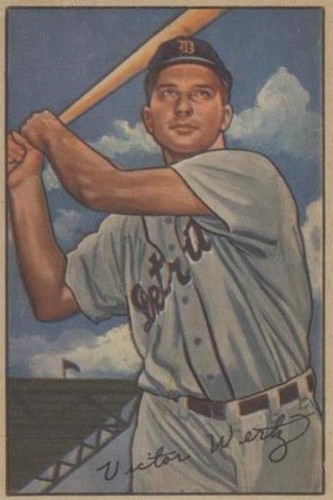その他 tigers 1952 Bowman #39 Vic Wertz PSA 8 NM-MT Detroit Tigers | eBay