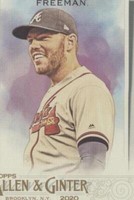 2020 Topps Allen & Ginter's - Freddie Freeman #47