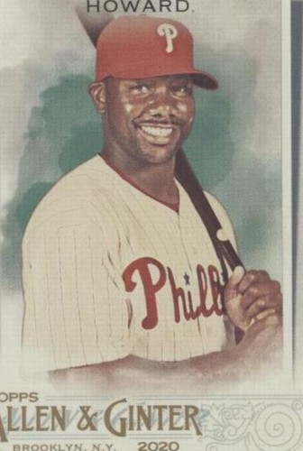 2020 Topps Allen & Ginter's - Ryan Howard #329