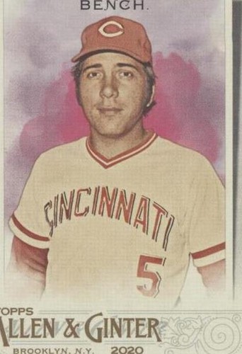 2020 Topps Allen & Ginter's - Johnny Bench #72