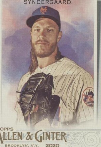 2020 Topps Allen & Ginter's - Noah Syndergaard #196