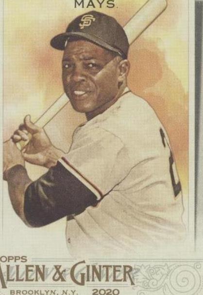 2020 Topps Allen & Ginter's - Willie Mays No29
