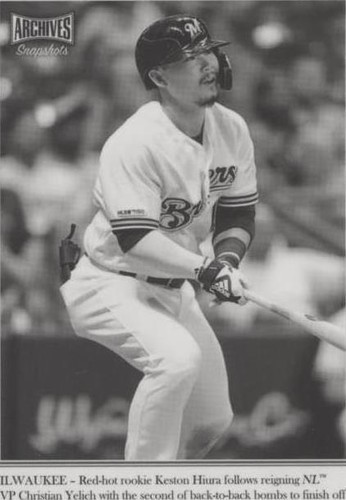 2020 Topps Archives Snapshots - Keston Hiura #WW-KH