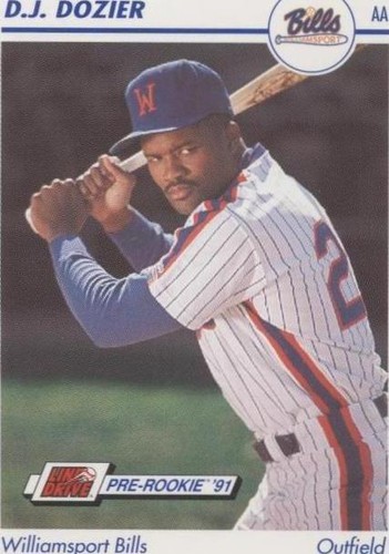 1991 Line Drive Pre-Rookie - D.J. Dozier #631
