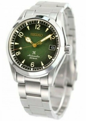 Pre-owned Seiko Prospex Alpinist Automatic 20bar Men's Watch Spb155j1