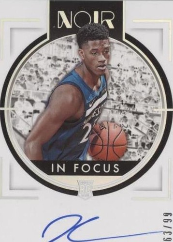 2019-20 Panini Noir - Jarrett Culver #IF-JCU