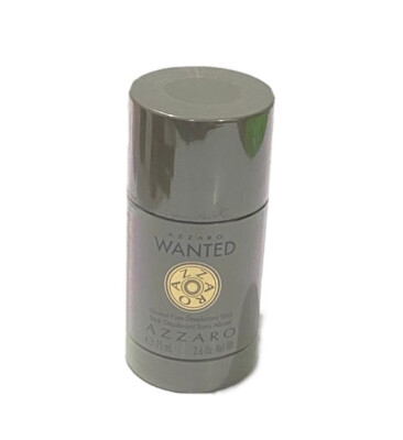Azzaro Wanted 2.6oz Deodorant Stick For Men New Same As Pictured