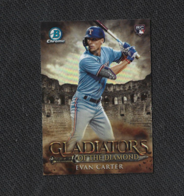 Evan Carter    2024 Bowman Gladiators of the Diamond  RC
