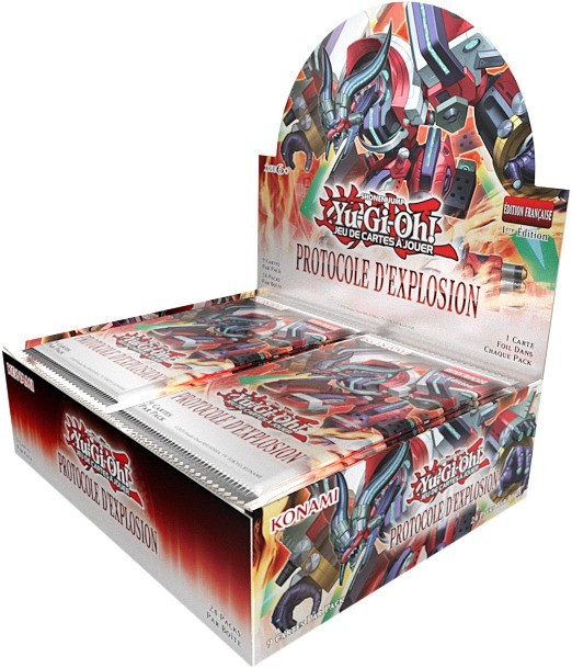 Display Yu-Gi-Oh! Protocole d'explosion (BPRO) de 24 boosters, FR, 1st
