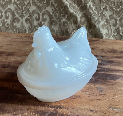 Milk glass ring shop of fire