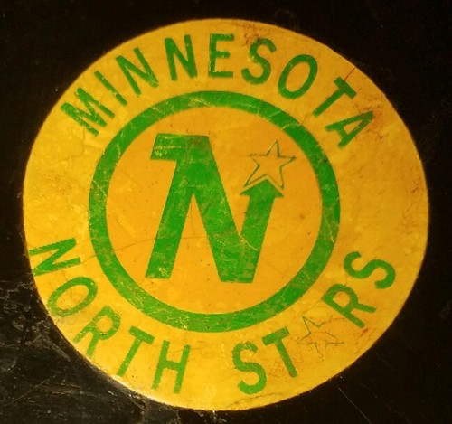 Vintage Art Ross Converse Minnesota North Stars 1969-1977 Rubber Crest Game USA