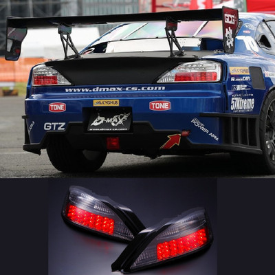 Nissan Silvia S15 D - MAX LED Taillight Lamp R&L set Smoke Ver  D1 Car Drift JDM