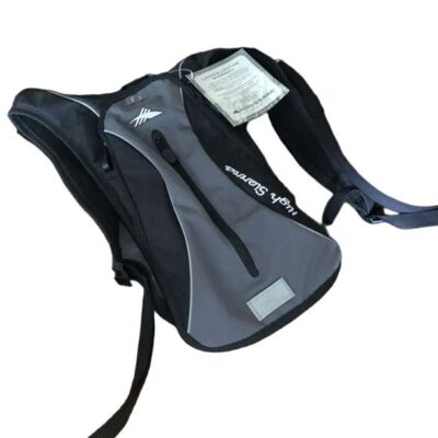 New NWT High Sierra Hydration Hiking Cycling Backpack Black Grey
