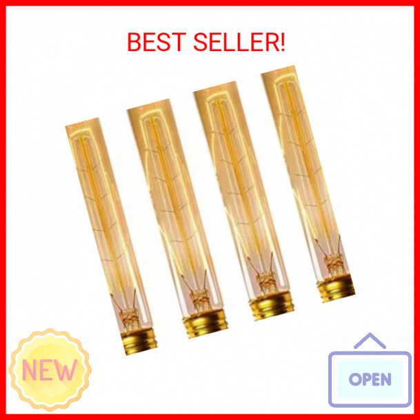 E26 E27 Base(4 Pack)- Tubular Bulb