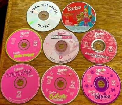 Barbie PC Computer Game CD-ROM 1996 Windows 95 Mac