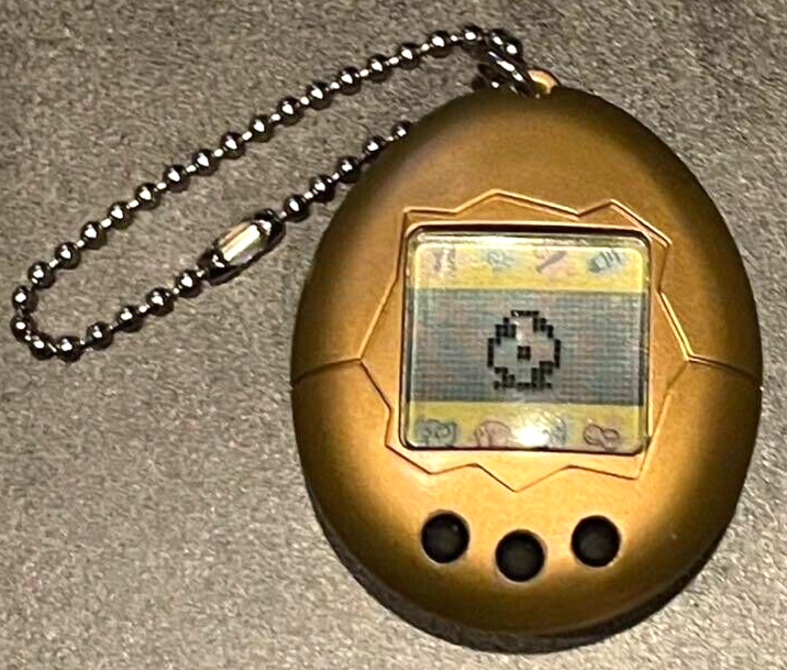 Vintage 1997 Tamagotchi Bandai Lime Green Yellow Virtual Pet