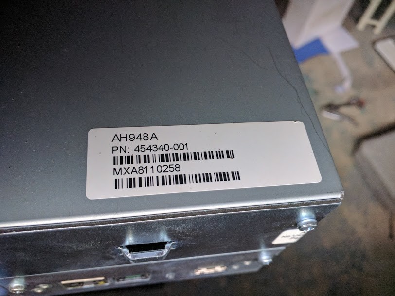 HP StorageWorks MSL2024 - Tape library LTO Ultrium max drives: 2 rack-mountable