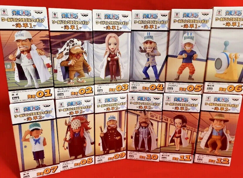 WCF ワンピース vol.7 コンプ 1体開封品 33-MY0510-05 One Piece World Collectable Figure WCF MARINE NAVY vol.1 +