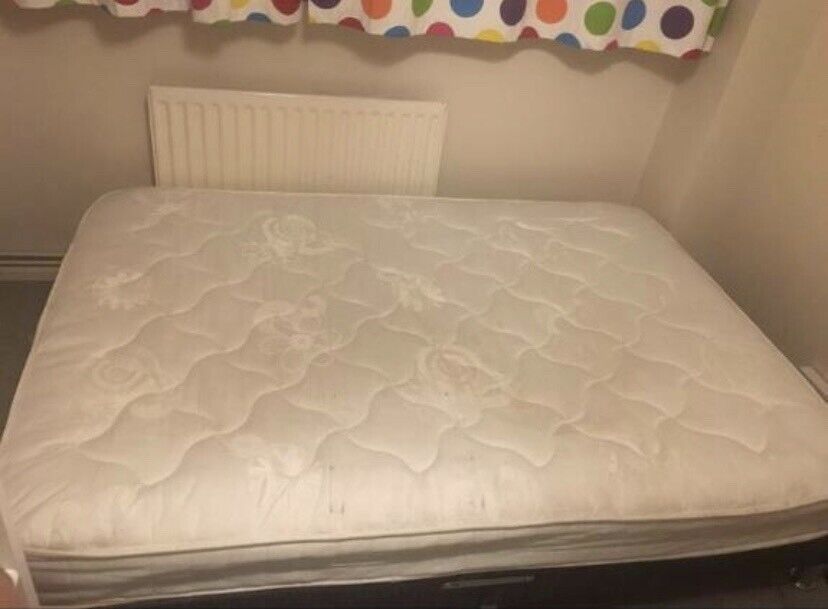 Double bed with FREE mattress (great condition) | in ...