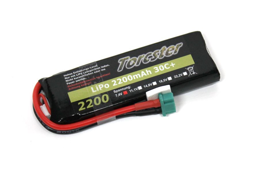 Torcster - LiPo 2200 mAh 3s1p 11,1V - 30C+