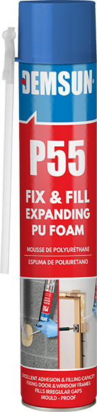 DEMSUN Multi Purpose P55 HIGHT EXPANSION PU FOAM Hand Held 750ML Expanding Foam