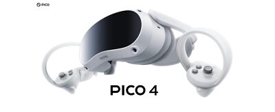 PICO4 128GB All-in-One VR Headset Glasses White Lightweight Wireless Latest 2022