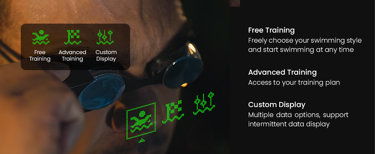 Holoswim AR Smart Swim Goggles 2 Pro