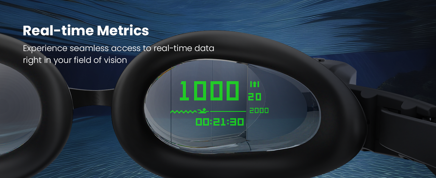 Holoswim AR Smart Swim Goggles 2 Pro