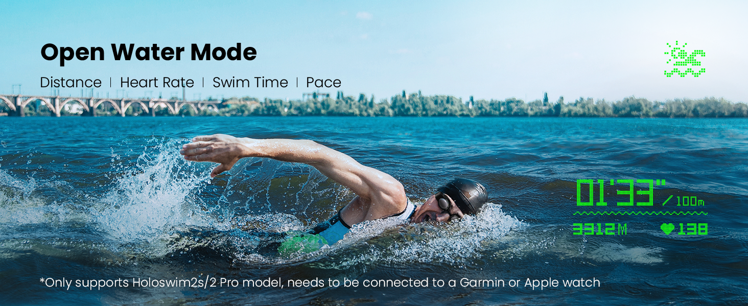 Holoswim AR Smart Swim Goggles 2 Pro