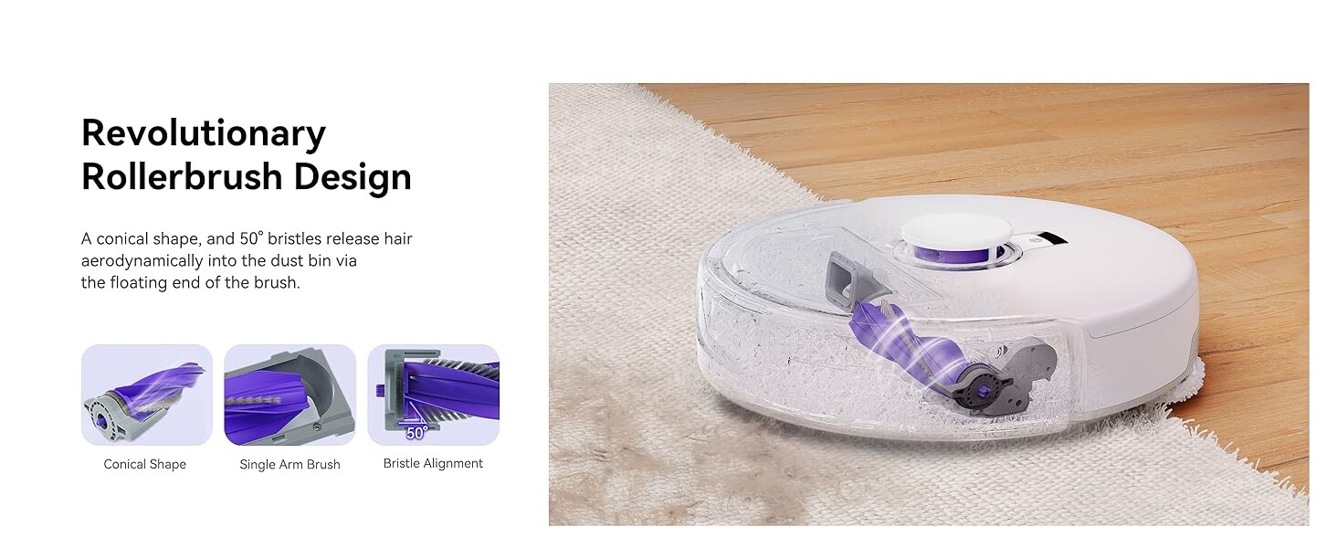 Narwal Freo X Ultra Robot Vacuum and Mop Combo, 8200Pa, White, YJCC015