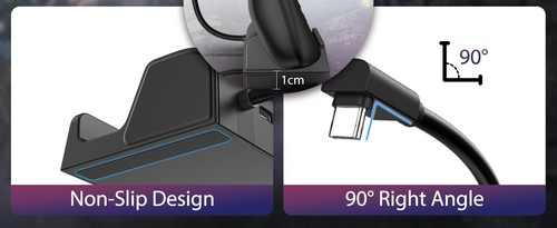 Antank 6-in-1 Steam Deck Dock with HDMI 2.0 4K@60Hz，100W PD Charging+USB-A,USB-C