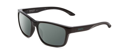 Pre-owned Smith Optics Basecamp Unisex Polarized Sunglasses Black Jade Green 58mm 4 Option In Smoke Grey Polar