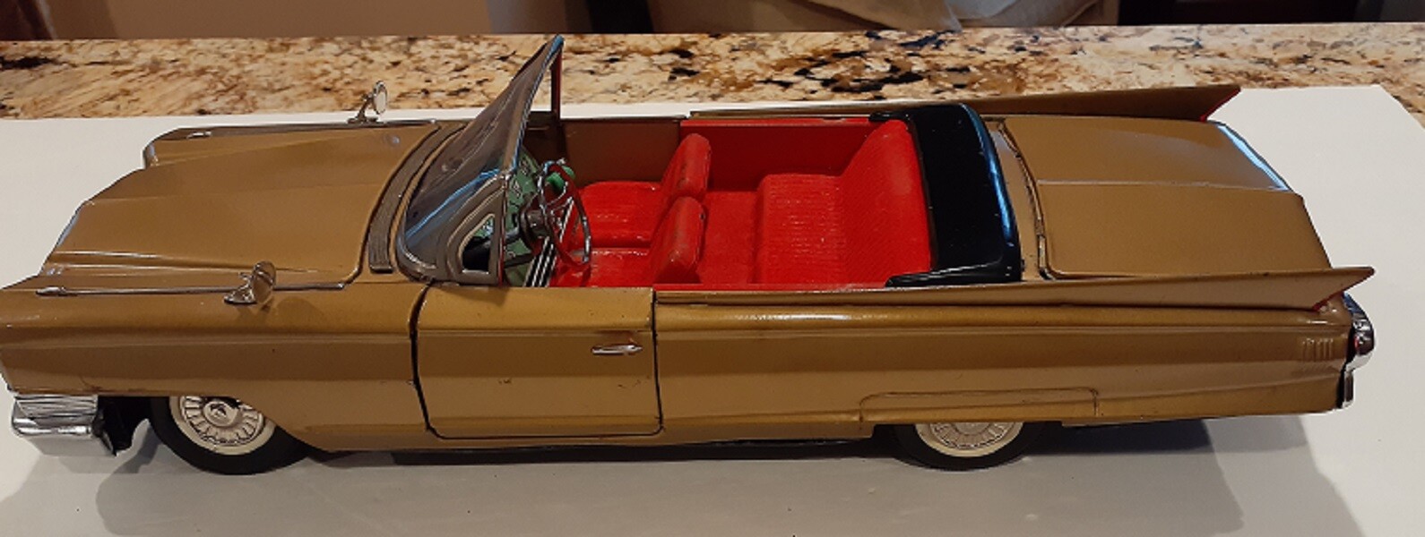 Bandai Golden Convertible Cadillac 4025 | eBay