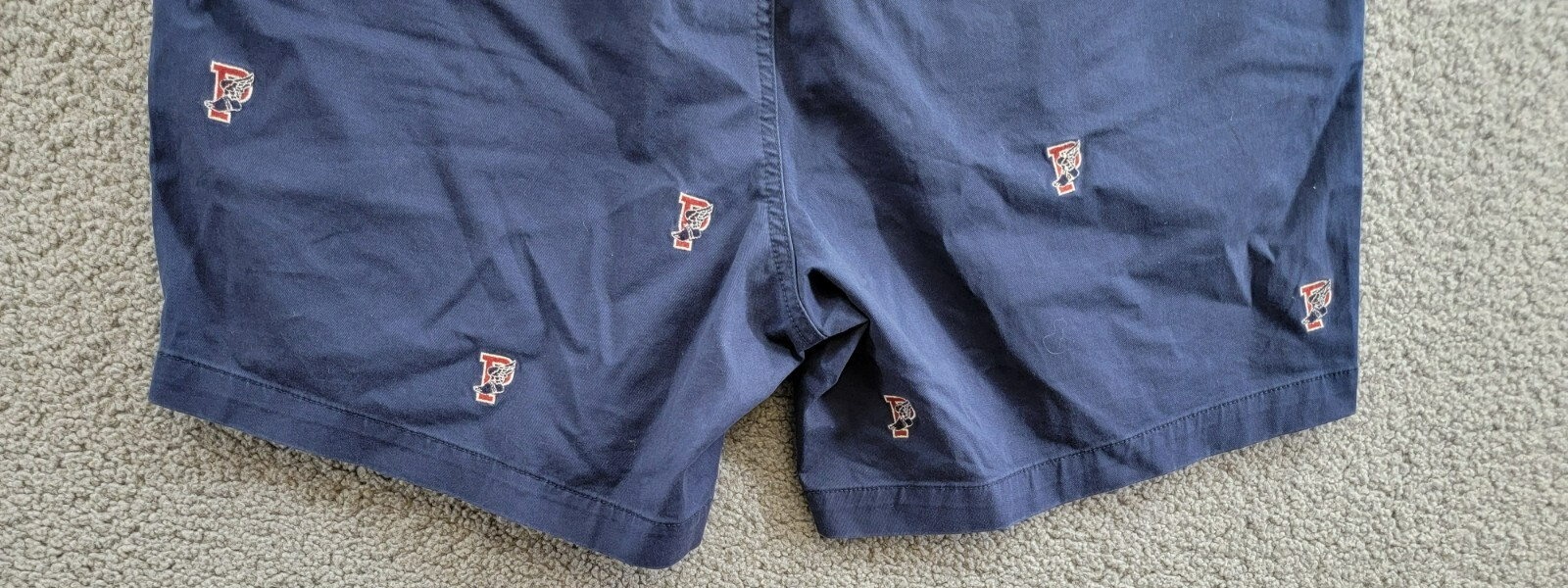 Polo Ralph Lauren 6-Inch Polo Prepster P-Wing Shorts Men's XXL Navy Button Zip - Picture 14 of 18