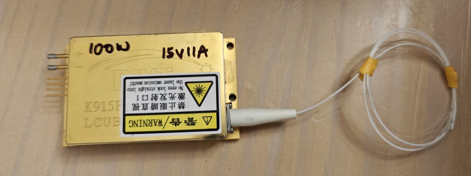 100W 400W 500W 1000W 915nm Laser Diode Pump w/ Fiber Coupled Optic Cable SMA905