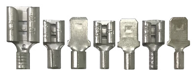 (2600) Master Non-Insulated Bare Crimp Wire Terminal Connector Assortment Kit