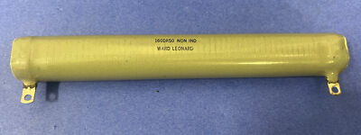 50 Ohm 160 Watt Non-Inductive Ceramic Resistor New by Ward Leonard. 160DR50
