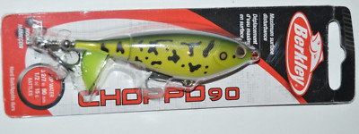 berkley choppo 90 bass surface lure 3 2/7'' 1/2oz rattles mf frog