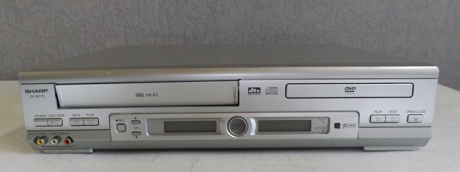 SHARP VHS DVD ビデオデッキ  DV-NC750 セット SHARP シャープ DV-NC750 ビデオデッキ DVDプレーヤー - メルカリ