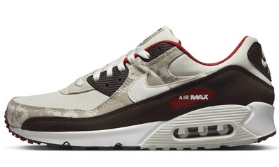 Мужские кроссовки Nike Air Max 90 SE Light Bone/Summit Бело-хаки (DX3576 001) - 8