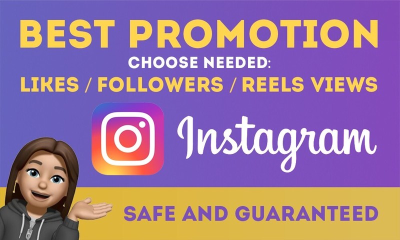 Instagram Follow Likes Reels Views Promotion